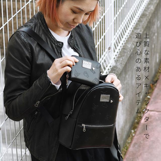 サンリオ クロミ ナダヤ 財布 長財布 可愛い ウォレット ブラック 黒