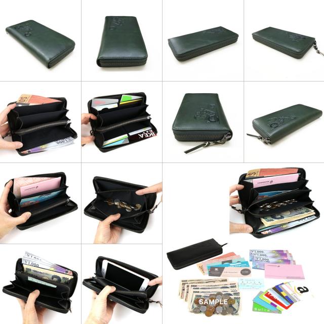 SNOOPY スヌーピー RIDER ライダー 長財布 ロングウォレット ラウンド