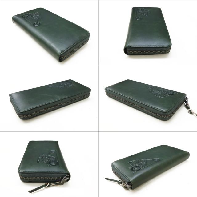 SNOOPY スヌーピー RIDER ライダー 長財布 ロングウォレット ラウンド