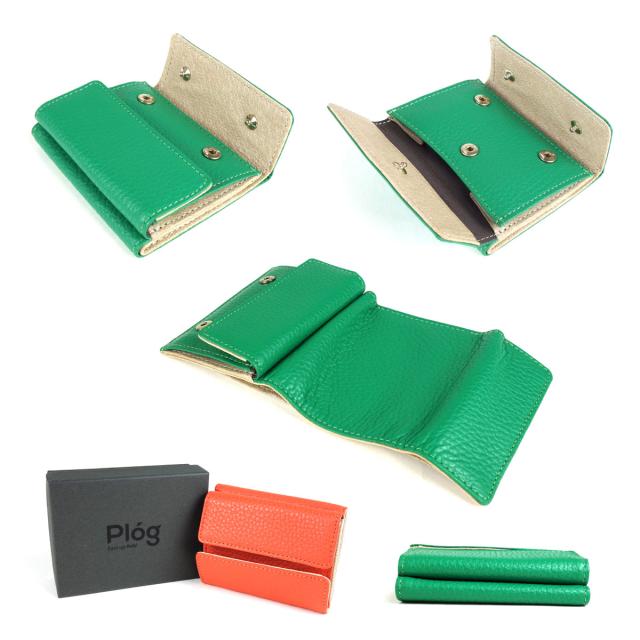 三つ折り財布 ミニ財布 コンパクト 本革 イタリアンレザー アドリア