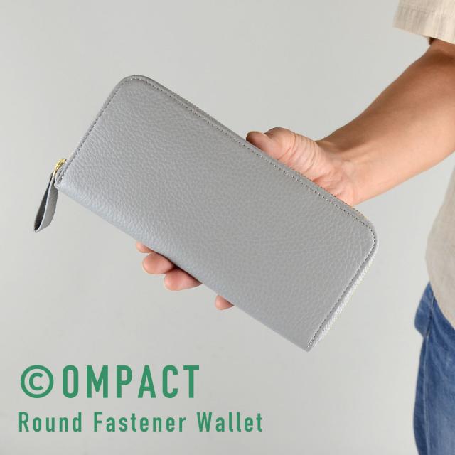 長財布 ラウンドファスナー コンパクト 本革 イタリアンレザー Plog プログ コンパクトウォレット_3