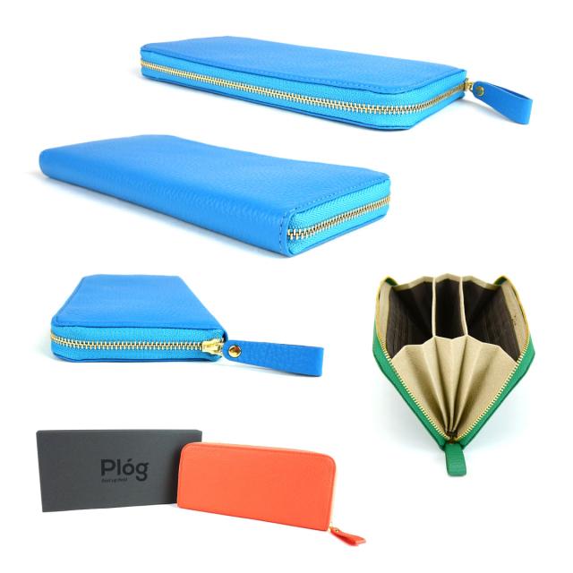 長財布 ラウンドファスナー コンパクト 本革 イタリアンレザー Plog プログ コンパクトウォレット_11