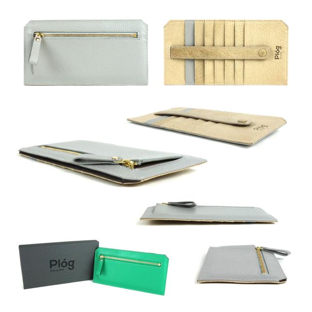 長財布 極薄 札入れ 薄い 薄型 キャッシュレス 外側ファスナー付 本革