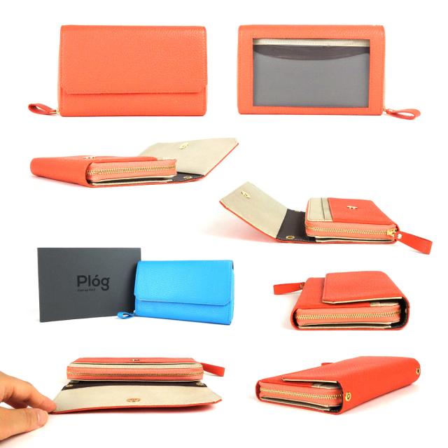お財布ポシェット 長財布 スマホ 入る ラウンドファスナー ショルダーバッグ 本革 イタリアンレザー アドリア Plog プログ ネクストウォレット ウォレットバッグ ミニショルダー_11