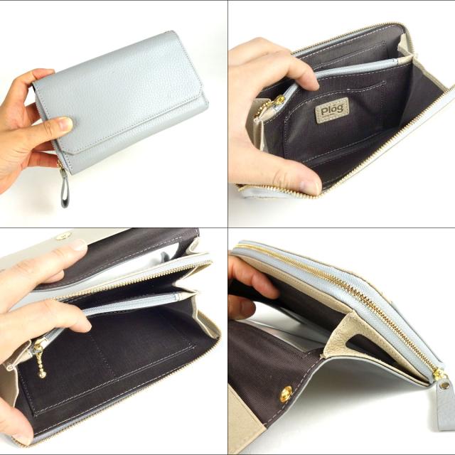 お財布ポシェット 長財布 スマホ 入る ラウンドファスナー ショルダーバッグ 本革 イタリアンレザー アドリア Plog プログ ネクストウォレット ウォレットバッグ ミニショルダー_12