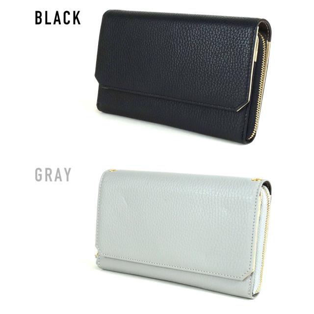 お財布ポシェット 長財布 スマホ 入る ラウンドファスナー ショルダーバッグ 本革 イタリアンレザー アドリア Plog プログ ネクストウォレット ウォレットバッグ ミニショルダー_17