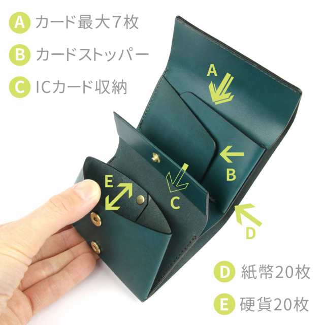 ミニ財布 ミニマルウォレット 三つ折り財布 Revel レヴェル 本革 オイルレザー 日本製 MINI2 R601 財布 メンズ 機能性 使いやすい コンパの通販は
