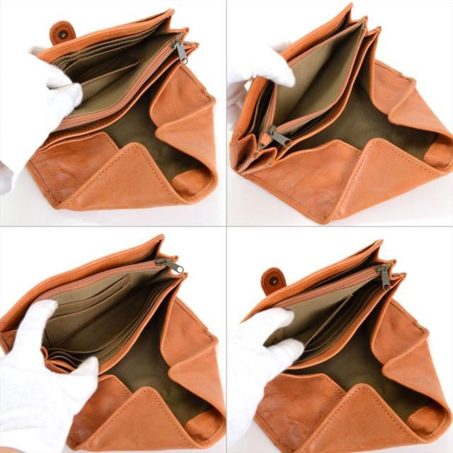 長財布 ギャルソン 大容量 カード たくさん フラップ かぶせ 家計