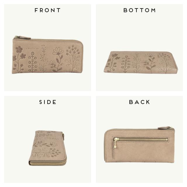 長財布 L字ファスナー l型 使いやすいスリム 小銭入れ レディース 本革