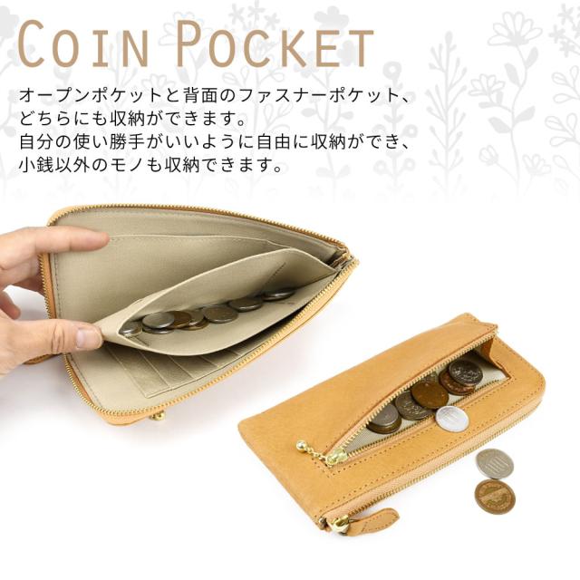 zucchero　ズッケロ　ポーチ型　長財布 ズッケロ 財布 55433 zucchero 通販 長財布 長サイフ 花柄
