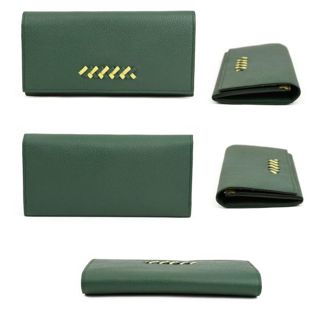 ササマチ長財布 SOLSOMARE ソルソマーレ リーヴァ Riva フラップ長財布 ロングウォレット 薄い レディース 本革 レザー 牛革 国産レザー 日本製 YKKエクセラファスナー 職人 編み込み ユニセックス シュリンクレザー_10