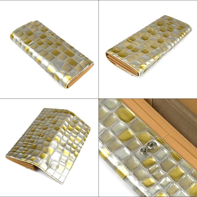 長財布 ギャルソン メテオール エナメル Arukan 日本製 レディース 本