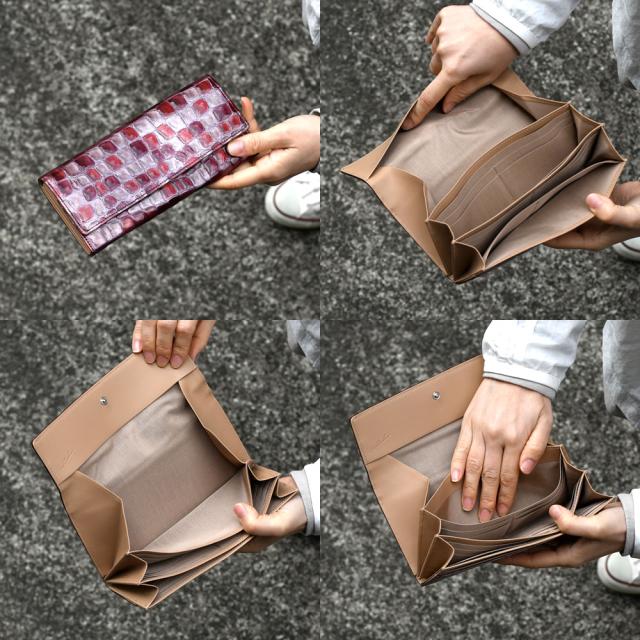 長財布 ギャルソン メテオール エナメル Arukan 日本製 レディース 本革 財布 レザー アルカン クロコ 型押し 大容量 フラップ かぶせ ギャルソンウォレット カード たくさん 入る 本革財布 送料無料 オレンジ ブルー グリーン ワインレッド 春財布 母の日 プレゼント 長財布 ギャルソン メテオール エナメル Arukan 日本製 レディース 本