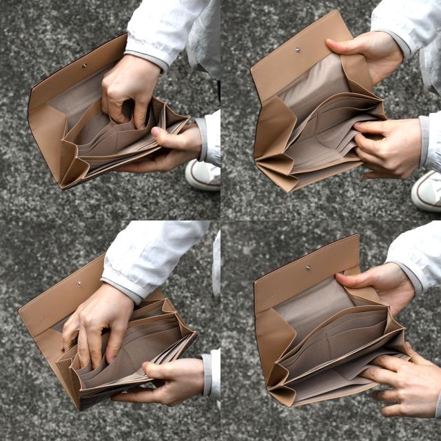 長財布 ギャルソン メテオール エナメル Arukan 日本製 レディース 本 