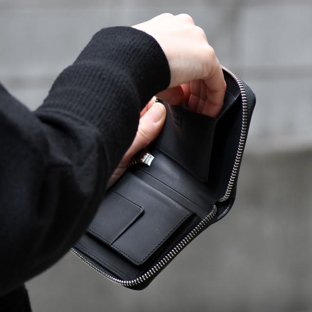 新品・未使用　RICCA 黒　エコファー　ジレ OPAQUE.CLIP ベスト ジレ カーリーフェイクファーベスト「洗濯機