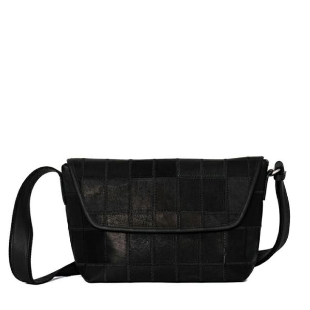 ショルダーバッグ TRION フラップショルダー DPC271 BLACK/ブラック グローブレザー PANEL B5 ミニショルダー 本革 バッグ ペットボトルが入る 長財布が入る YKK 横型 軽量 コンパクト ショルダー 斜めがけ メンズ レディース ブランド トライオン グラブレザー 送料無料