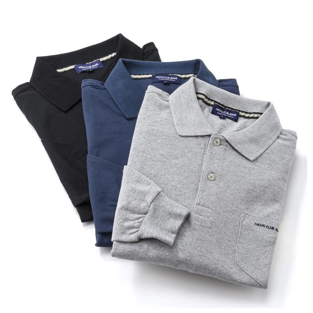 長袖 ポロシャツ Men S Club Jeans メンズクラブジーンズ トラディショナル 鹿の子織 紳士 ブランド 長袖ポロシャツの通販はau Pay マーケット 金華shop