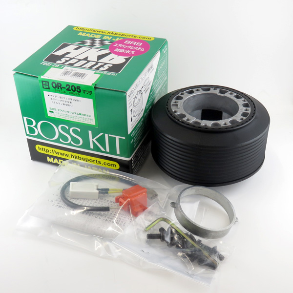 HKB ハンドルボス FD3S RX-7  1〜4型 NA8C ロードスター ユーノスコスモ LVEW系MPV AZ-3等 エアバック車 マツダ OR-205の通販は