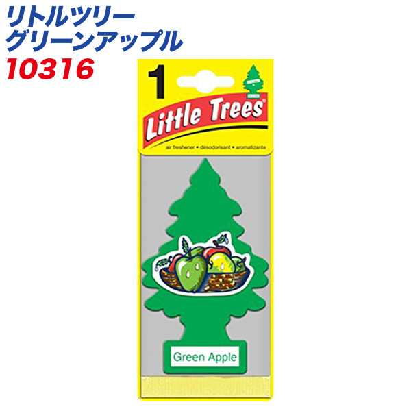 メール便対応 バドショップ 芳香剤 Littletrees リトルツリー グリーンアップル 吊り下げ式 の通販はau Wowma ホットロード春日井西店