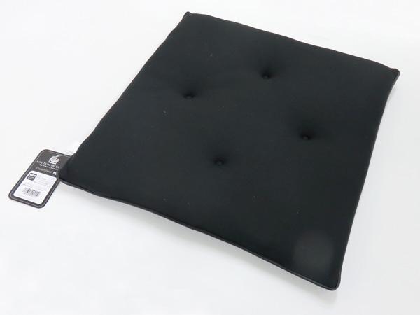 レザークッション ブラック/シルバー 45×45cm JUNCTION PRODUCE