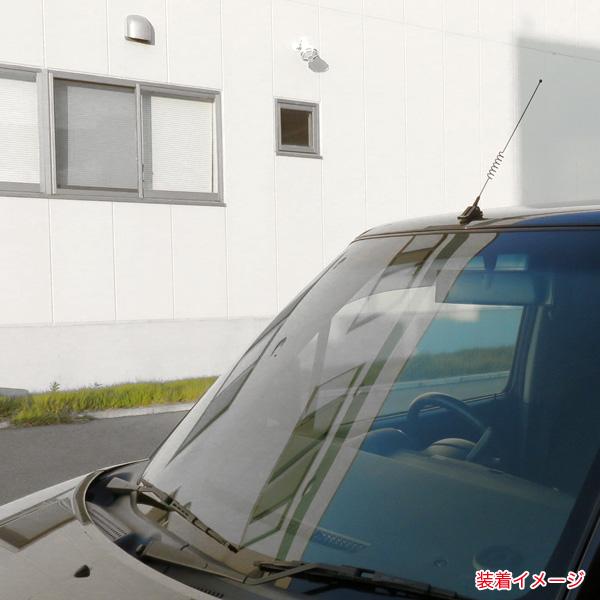 ダミー自動車電話アンテナ ダミーアンテナ ブラック レトロ感を