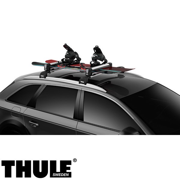 Thule スーリー 7324 スノーパック ウィンターキャリア スキー スノボー キャリア 積載幅50cm スキー4セット スノボー2セットの通販はau Pay マーケット ホットロード