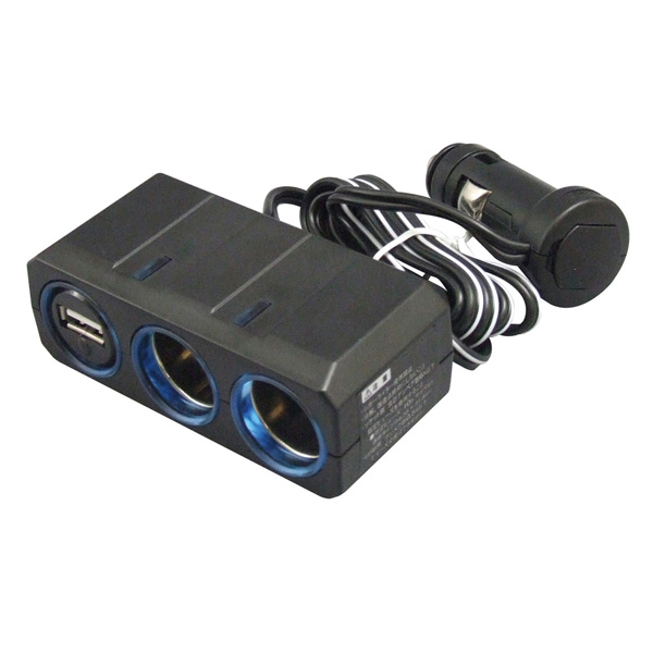 2連シガーソケット Usbポート 1 2a リングライトソケット ツイン Usb 12v 24v対応 トラック アクセサリーソケット増設 ヤック Ce 3の通販はau Pay マーケット ホットロード