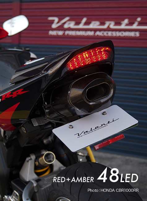 ヴァレンティ Valenti Moto ジュエルledテールランプ ライトスモーク クローム バイク用テールライト Cbr1000rr 600rr Mth 06rr Scの通販はau Pay マーケット ホットロード春日井西店