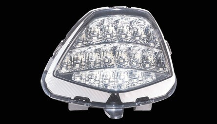 ヴァレンティ Valenti Moto LEDテールランプ HONDA CBR125R 2011～2017 クリア／クローム カプラーオン 1年保証 (MTH-1125R-CC)