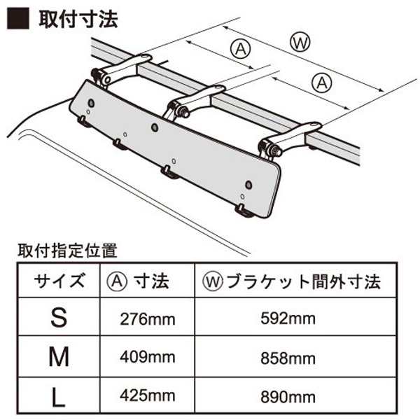 INNO フェアリングM カク ルーフキャリア 風切り音の軽減 工具不要 保護シート付 H200×W1030×D180mm IN266JPの通販はau  PAY マーケット - ホットロード au PAY マーケット店 | au PAY マーケット－通販サイト