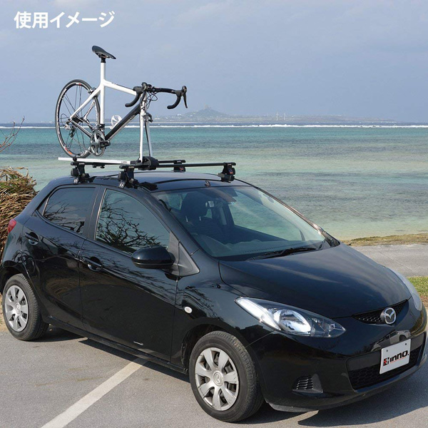 INNO フォークロック3 ワンタッチバックル式 エアロバー・スクエアバー対応 サイクルキャリア INA391JP