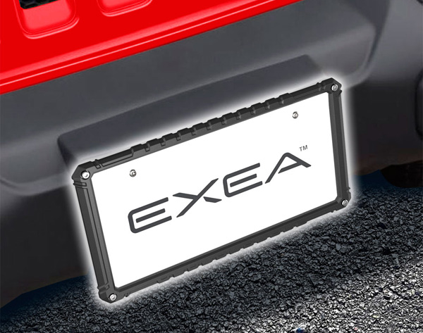 星光産業 Exea タフネスナンバーフレームセット フロント リア 樹脂製 普通車 軽自動車用 Ex 9の通販はau Pay マーケット ホットロード