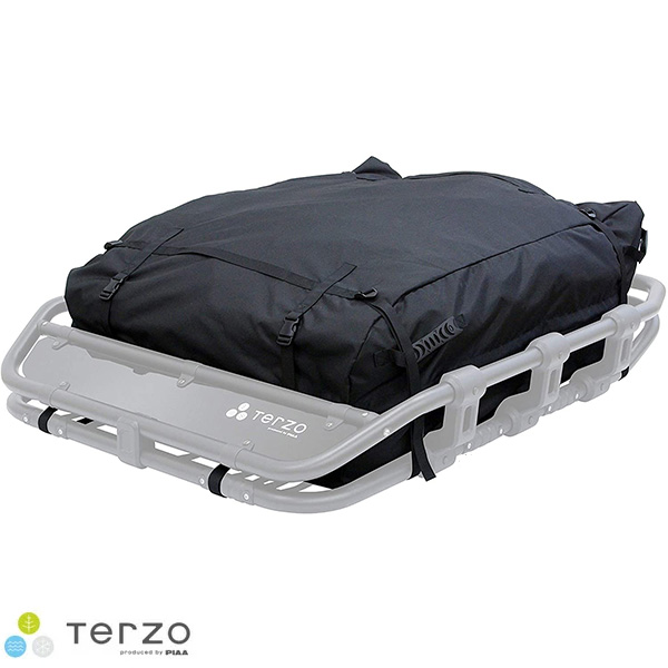 PIAA/Terzo ルーフラックバッグ ブラック 防水 防塵 350Lの大容量