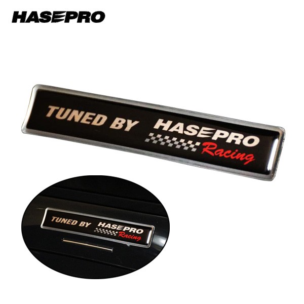 ハセプロ TUNED BY HASEPRO Racing エンブレム ステッカー デカール H20mm×W103mm HPR-E01｜au PAY  マーケット