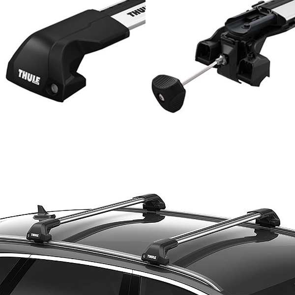 未開封：THULE スーリー ベースキャリア TH766 2本セット 200cmキャデラックエスカレード