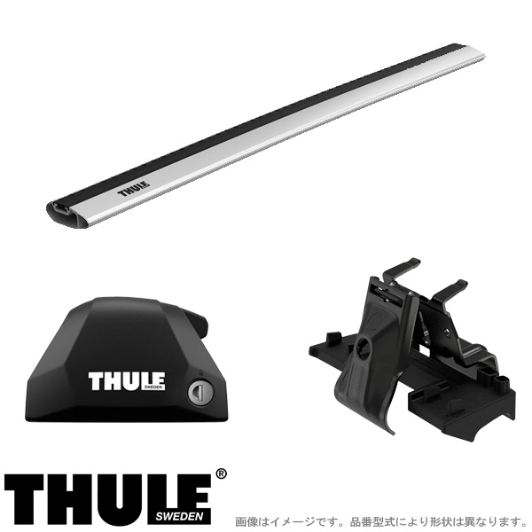 THULE/スーリー キャリア 車種別セット BMW X6 G06 ダイレクトルーフレール付 2019〜 7206+7215/7214+6007