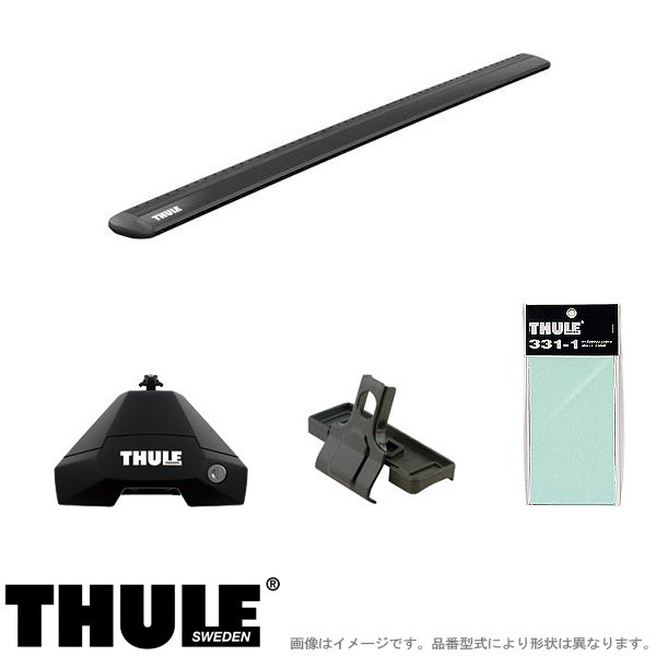 THULE/スーリー ルーフキャリア 車種別セット マツダ CX-30 DM# ルーフレール無し R1/10〜 7105+7114B+5238