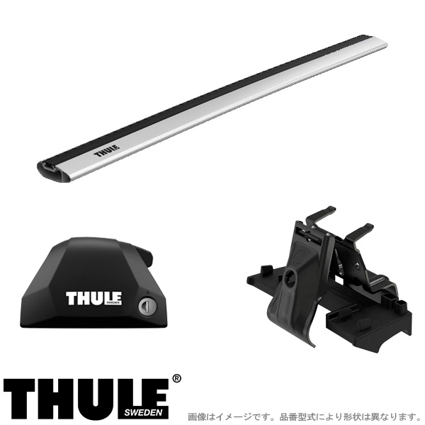 THULE/スーリー ルーフキャリア 車種別セット BMW X6 G06 ダイレクトルーフレール付 2019〜 7206+7215/7214+6007