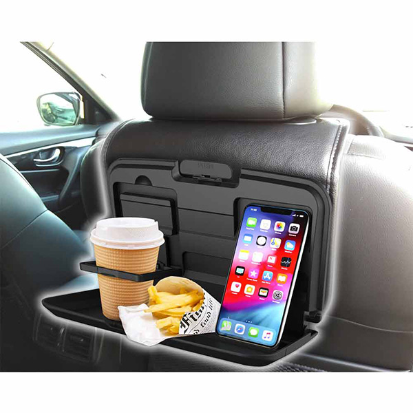 星光産業 リアトレイ 本革調 テーブル ドリンクホルダー 車内 トレイ 収納 便利 子供の飲食時などに Eb 9の通販はau Pay マーケット ホットロード春日井西店