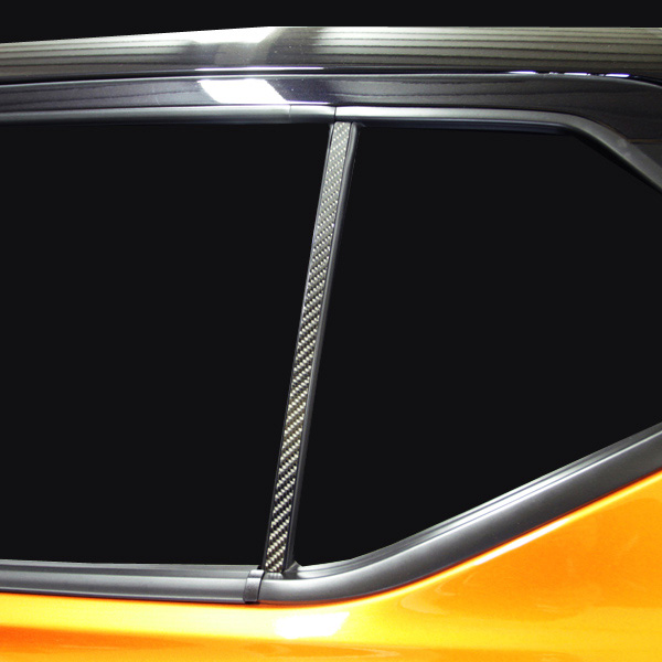 ハセプロ マジカルカーボン ピラー スタンダードセット キックス P15 R2.6〜 カーボンシート【ブラック】 CPN-65