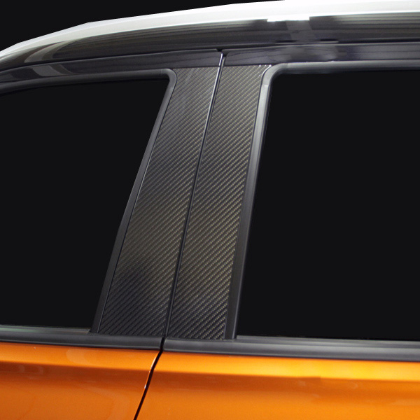 ハセプロ マジカルカーボン ピラー スタンダードセット キックス P15 R2.6〜 カーボンシート【ブラック】 CPN-65