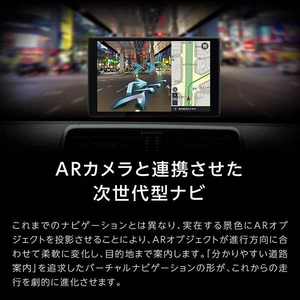 セイワ 静電式フルセグARナビゲーション 8インチ PIXYDA 安全支援機能