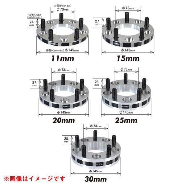 KYO-EI/協永産業 ワイドトレッドスペーサー P.C.D.変換 普通車用 2枚入