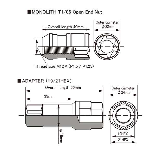 KYO-EI/協永産業 Kics MONOLITH T1/06 モノリス グロリアスブラック 20