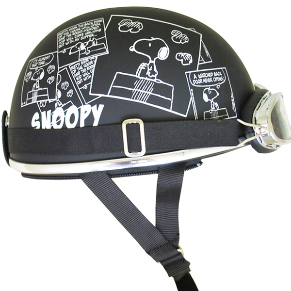 アークス ハーフヘルメット スヌーピー 125cc以下専用 シールド付き SNOOPY ハーフヘルメット シールド付(SNH-70) | 株式会社