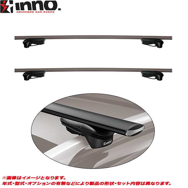 INNO/イノー キャリア車種別セット GR1〜8系 フィット R2.2〜 ルーフレール付 ハイブリッド含む XS150 + XB123 + XB115の通販はau  PAY マーケット - ホットロードオートパーツ | au PAY マーケット－通販サイト