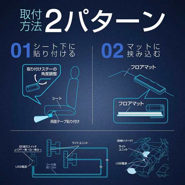 日本産 SEIWA スリムラインイルミ2