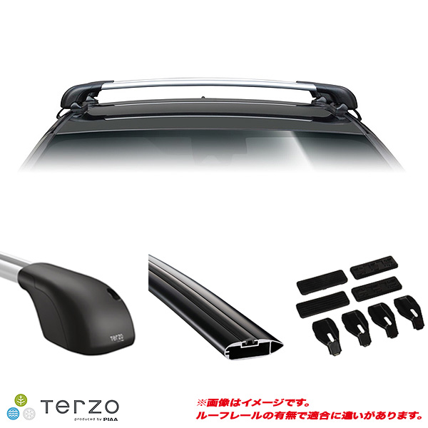 PIAA/Terzo キャリア車種別セット AUDI/アウディ  Q3 R2.8〜  EF104A + EB100AB + EB92AB + SR1