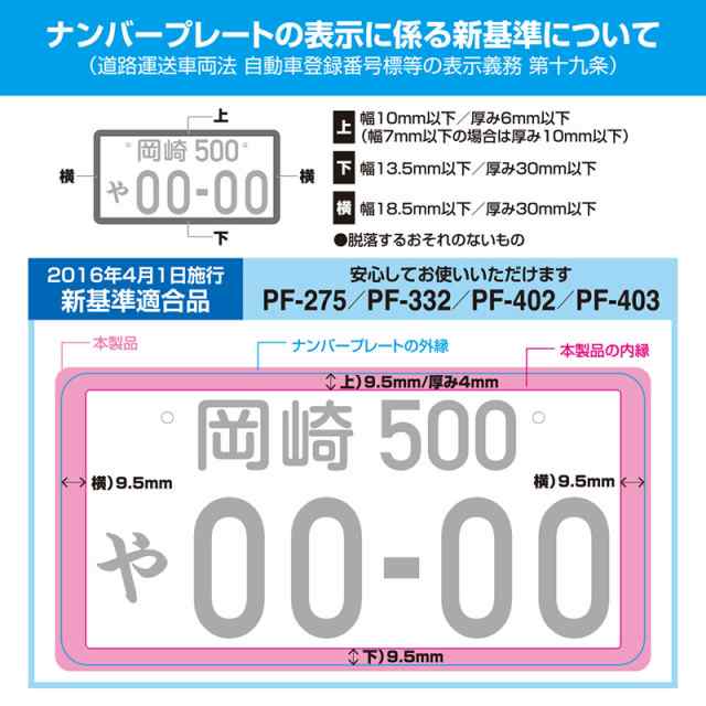 図柄入りナンバーの黄色枠を隠せるナンバーフレーム ブラック 新保安基準対応 1枚 普通車・軽自動車 シンプル ヤック/YAC PF403の通販はau  PAY マーケット - ホットロード au PAY マーケット店 | au PAY マーケット－通販サイト