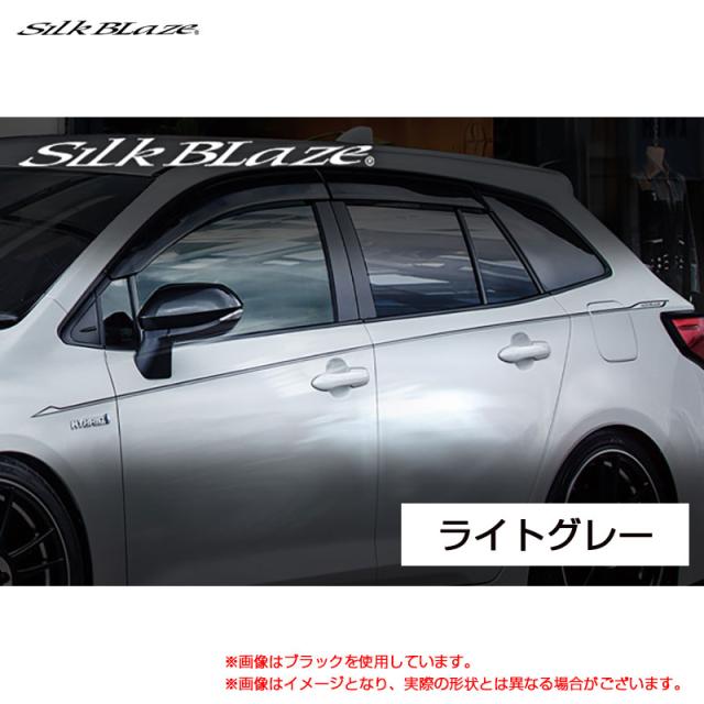 SilkBlaze デコライン ライトグレー カローラツーリング NRE210W ZRE212W ZWE21#W MZEA12  シルクブレイズ DECO-21COT-GR